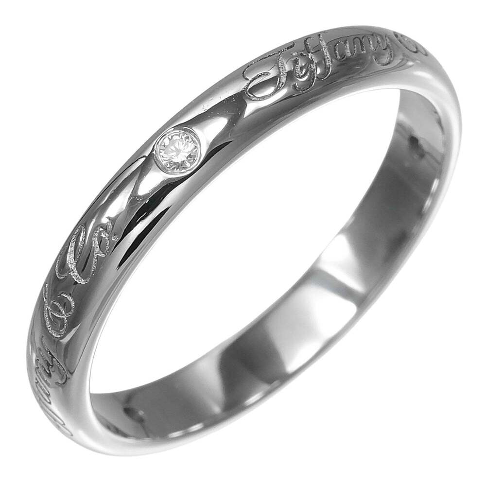 TIFFANY Silver Diamond Ring